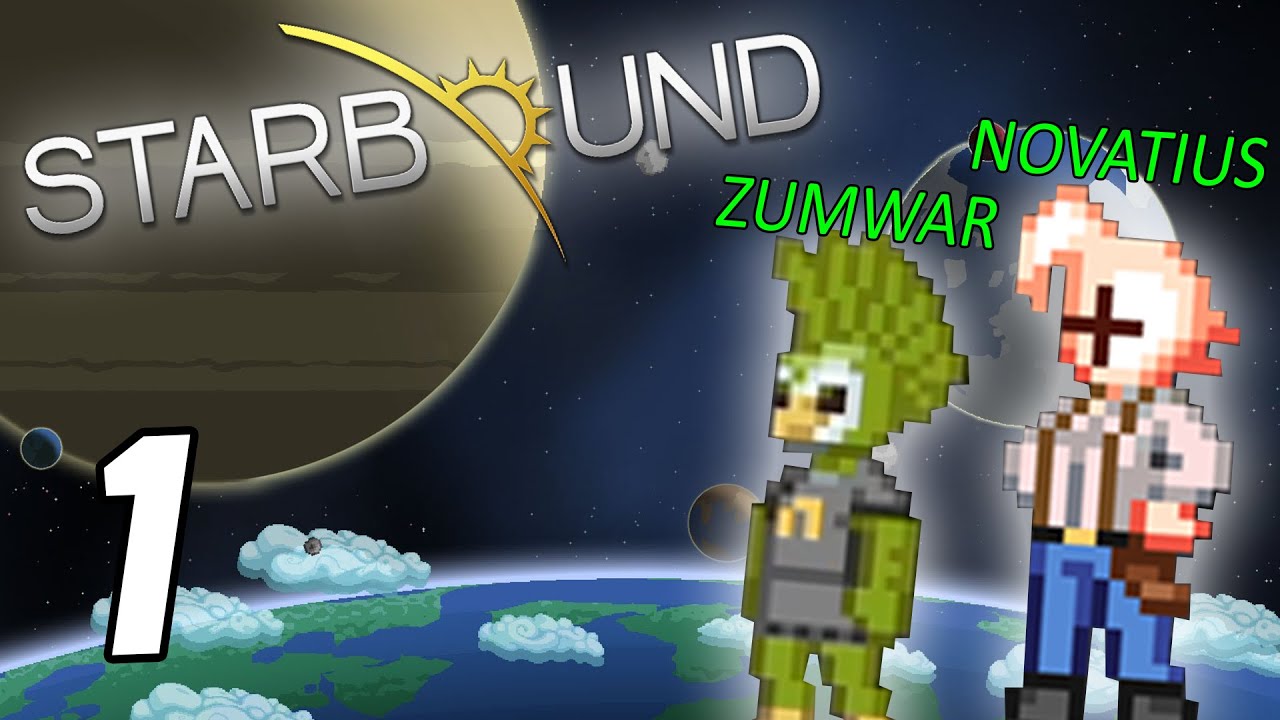001: «Ктулху атаковал. Снова...» — Слепое прохождение — Starbound Multiplayer #starbound #episode1