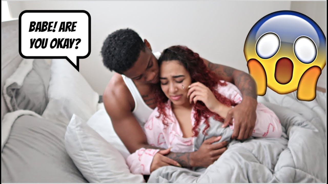 Nightmare Prank On Boyfriend! *CUTE REACTION*