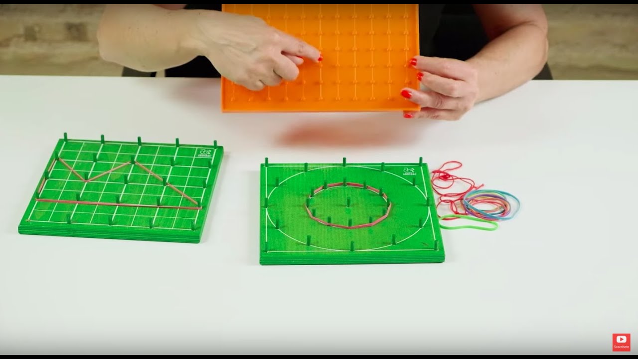 El  geoplano, el mejor material manipulativo para aprender geometría desde infantil a secundataria
