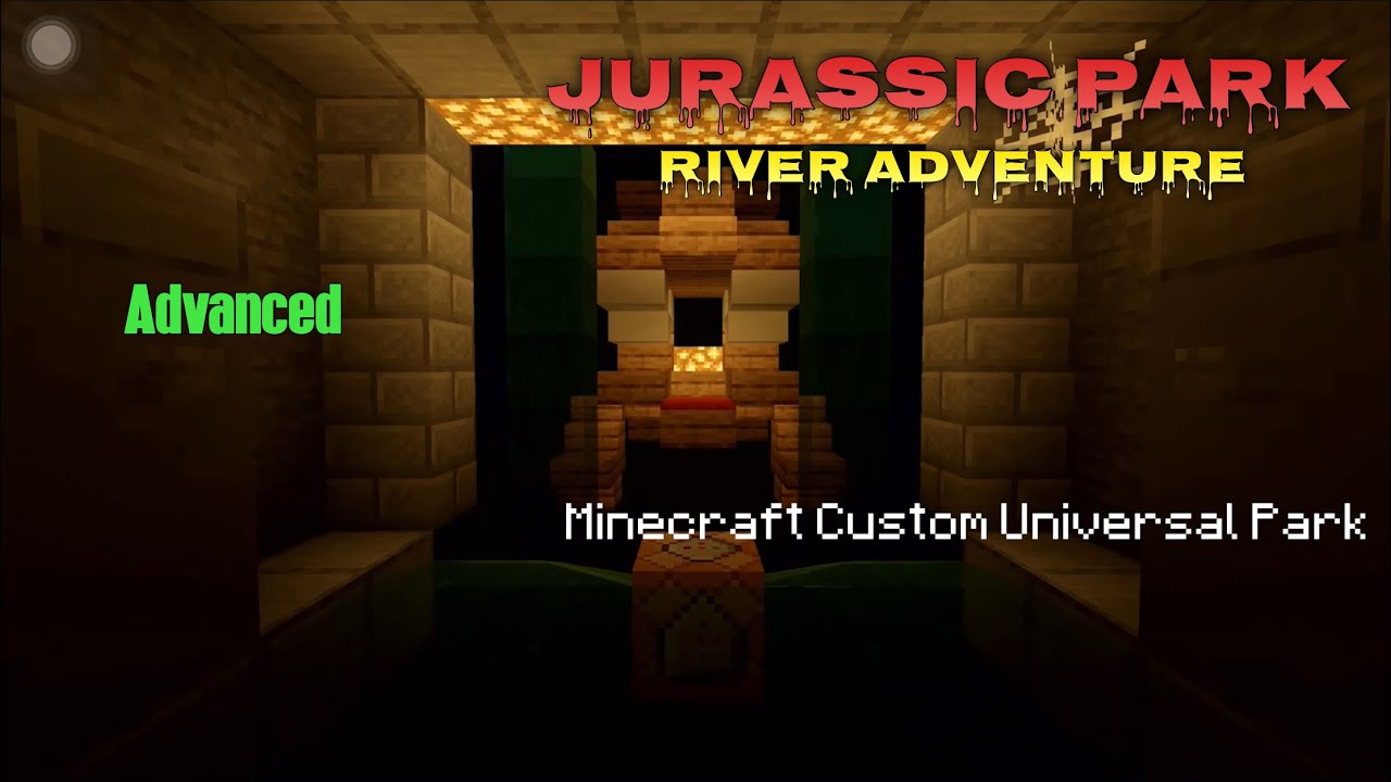 *NEW* Jurassic Park: River Adventure | MCPE Ride POV