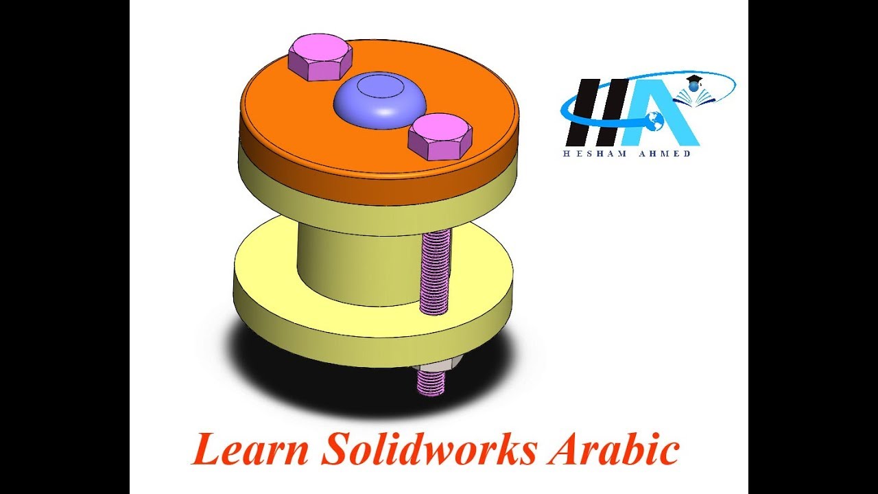 Solidworks Projects || 2- Assembly of Gland and stuffing box on solidworks