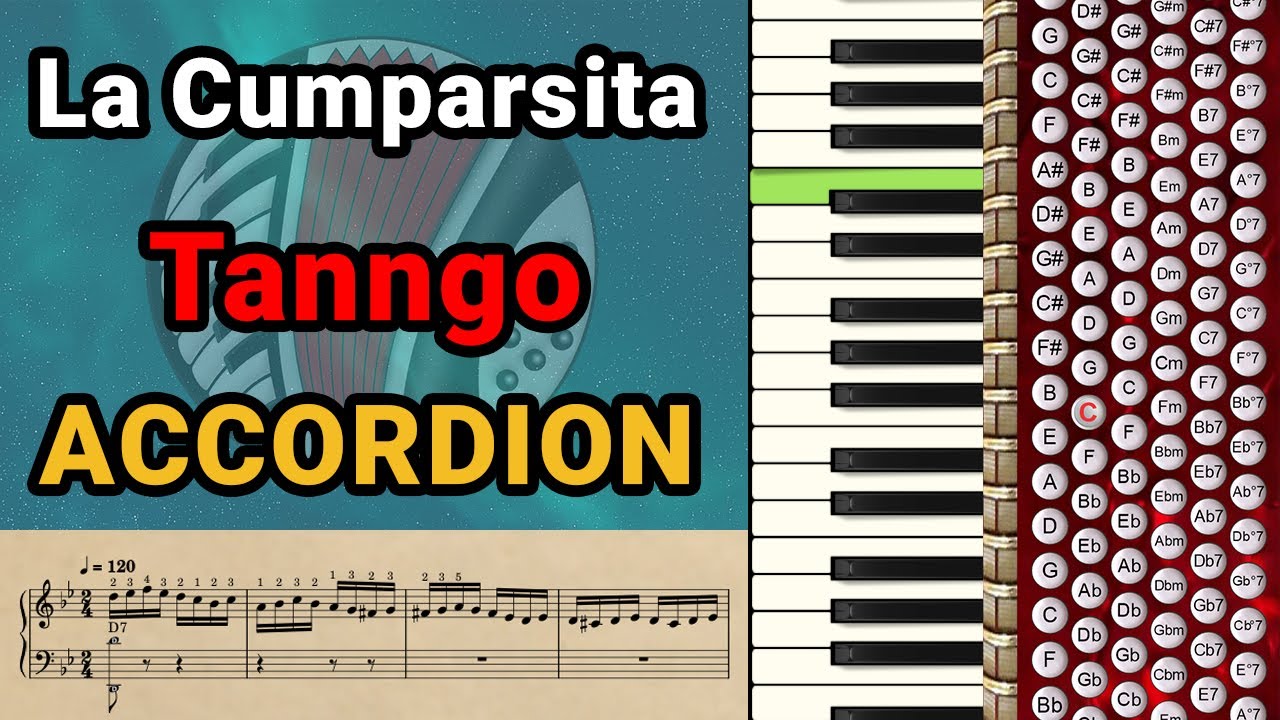 Accordion Tutorial - La Cumparsita