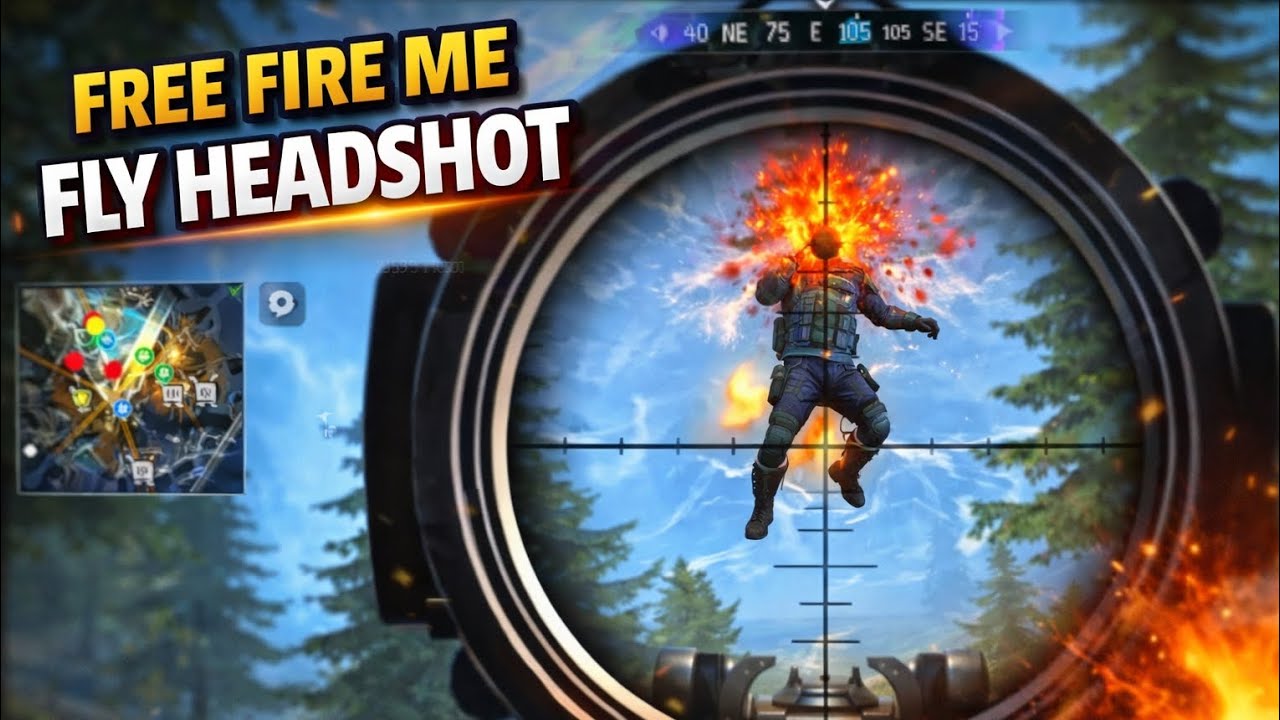 Free fire me fly headshot 🔥🔥#freefire 