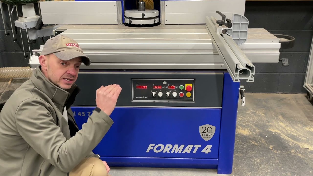 Format 4 Profile 45 Z - The Ultimate Shaper - Spindle Moulder