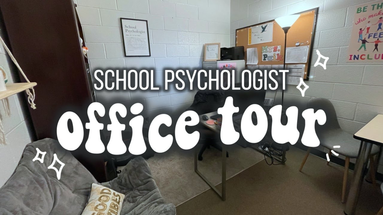 School Psychologist Office Tour | What's in my office?