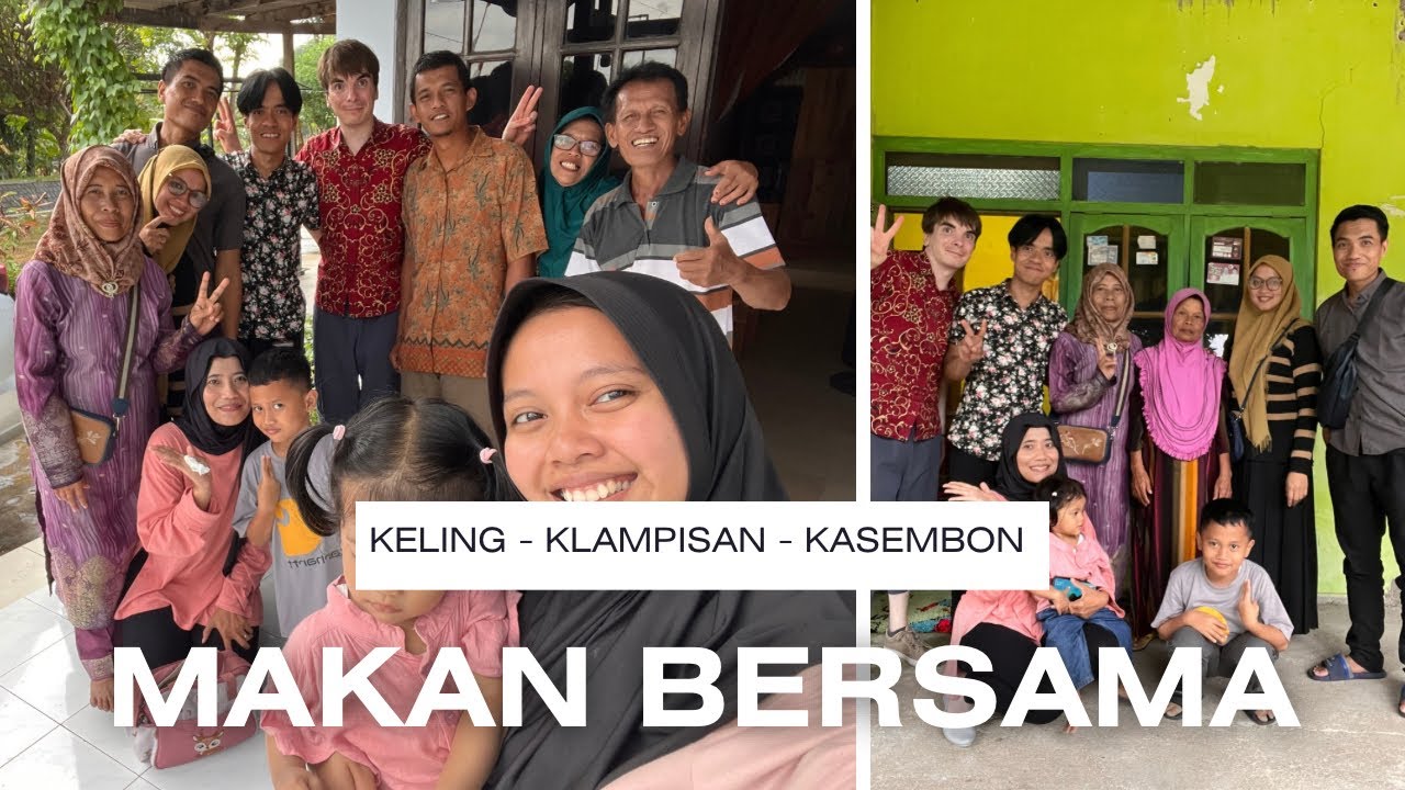 MABUK DURIAN + BAKSO || SYAFA MAIN BERSAMA KAK HAFEEZ KERUMAH EMAK KLAMPISAN DAN UTY KASEMBON