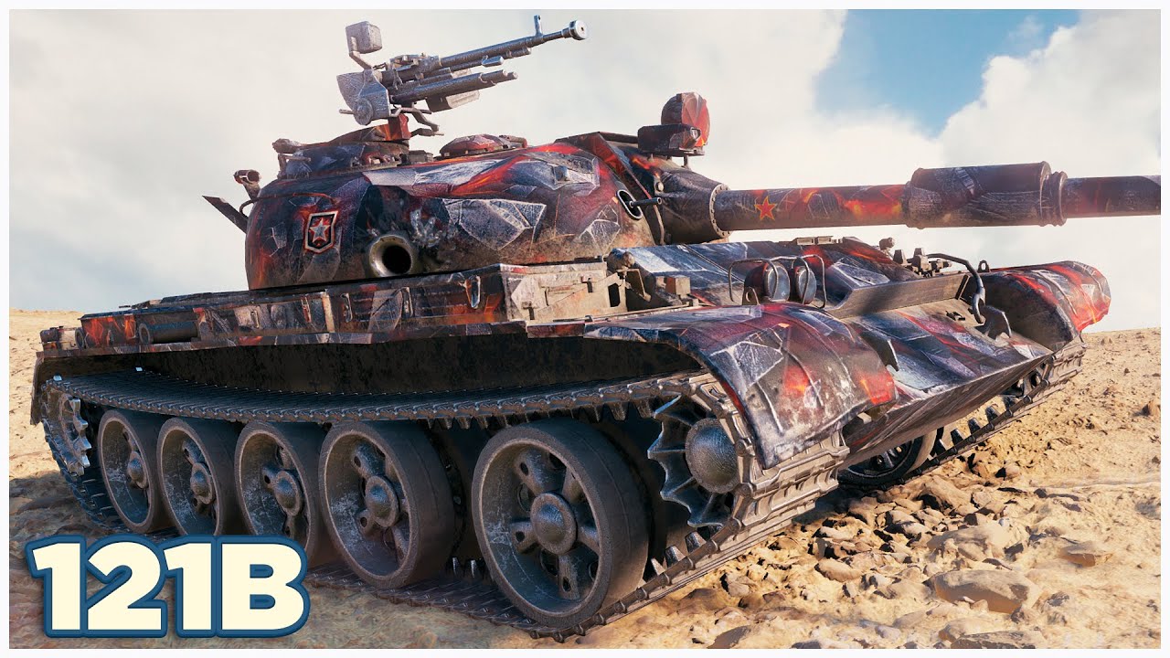 121B • 10.4К УРОНА 10 ФРАГОВ • WoT Gameplay