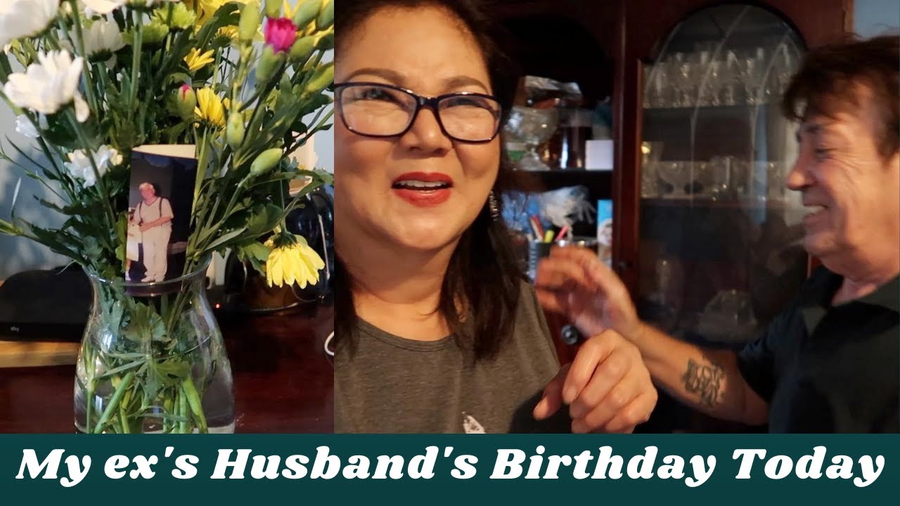 HAPPY BDAY TO MY X-HUSBAND(RIP) TATAY NILA PIA AT SARAH.😘BUMILI AKO NG FLOWERS😷
