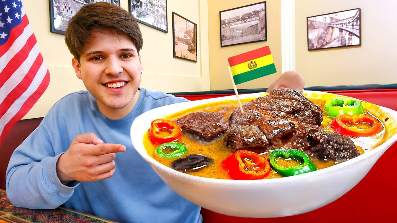 Probando COMIDA BOLIVIANA en ESTADOS UNIDOS
