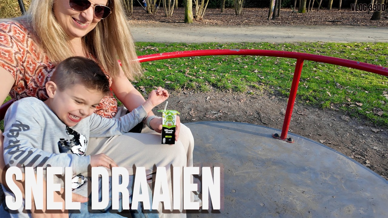 SAMEN NAAR DE SPEELTUIN | JOLIEN EN JENNO VLOG 3300
