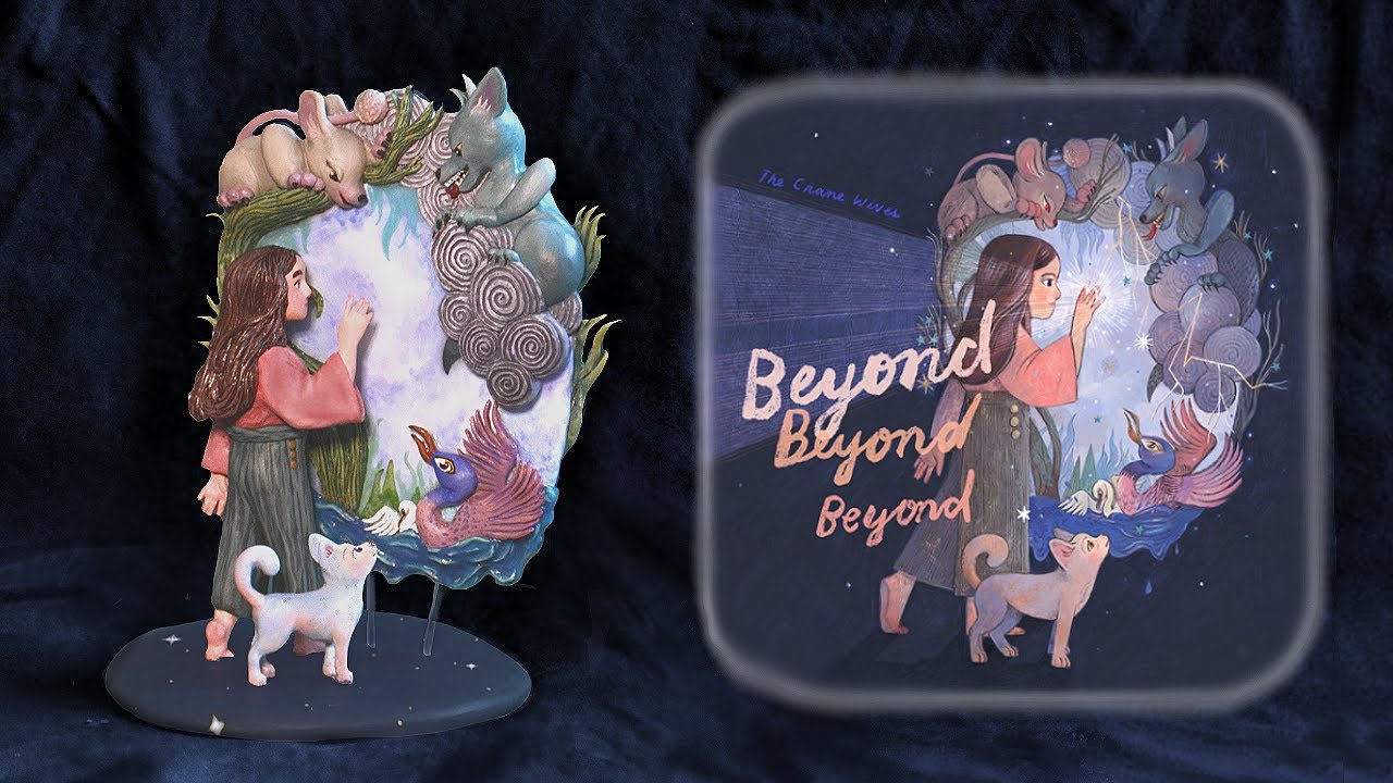 I made the Beyond Beyond Beyond album cover by The Crane Wives!