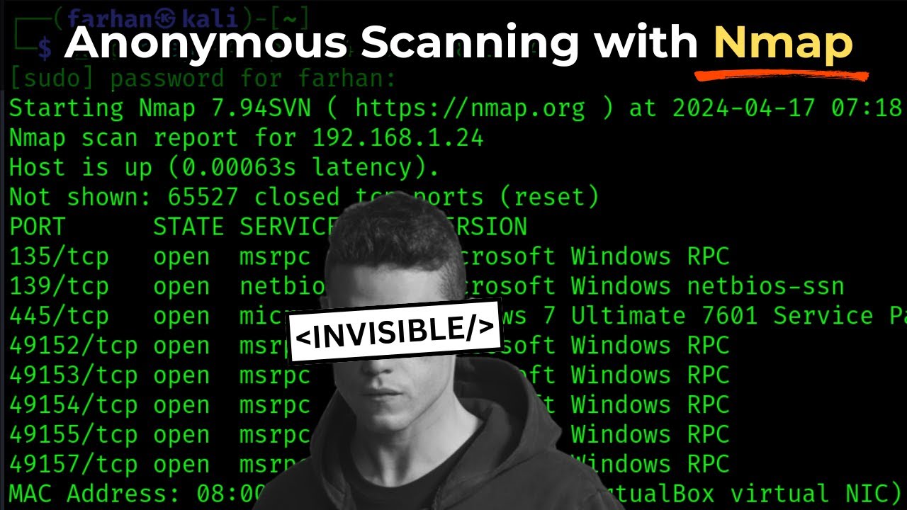 How Hackers Anonymously Scan with Nmap
