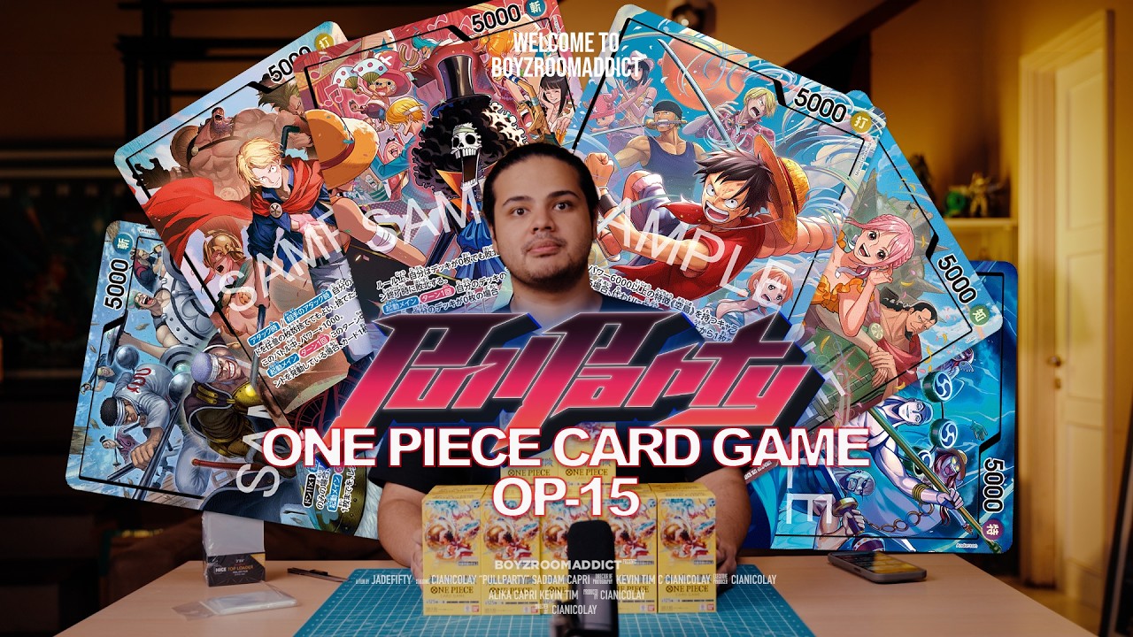 PULLPARTY TCG ONE PIECE OP 15 ADVENTURE ON KAMI's ISLAND