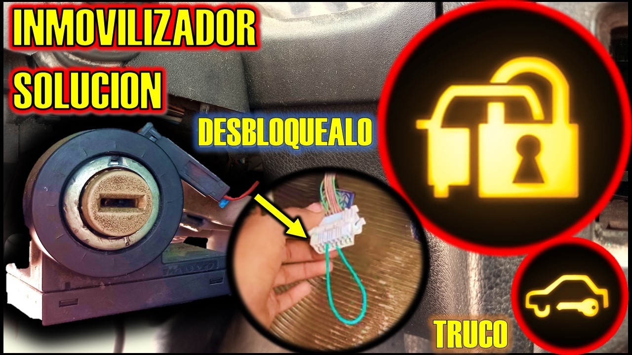 Automotive immobilizer: Why is my car immobilized? Solution - How to unlock my immobilized car