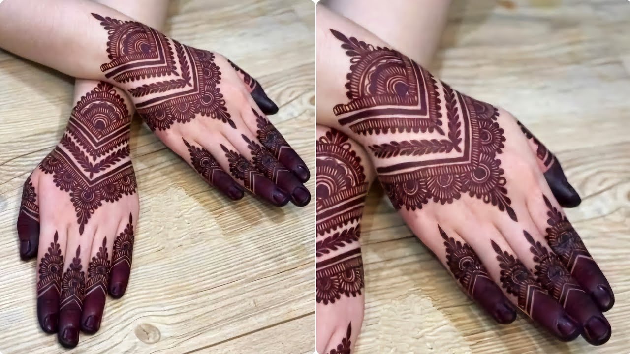 Beautiful 😻 New Mehndi Design 2024 @SAMehndiDesigns