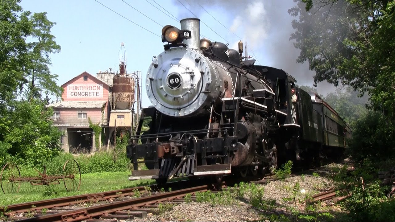 Black River & Western #60 - Spring Steam Excursions