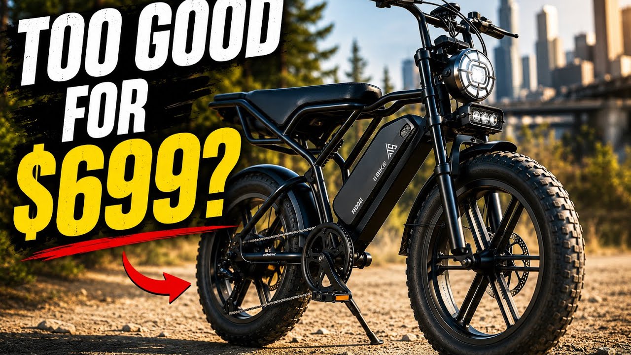 Budget Moped-Styled e-bike is FASTER that we thought⚡️