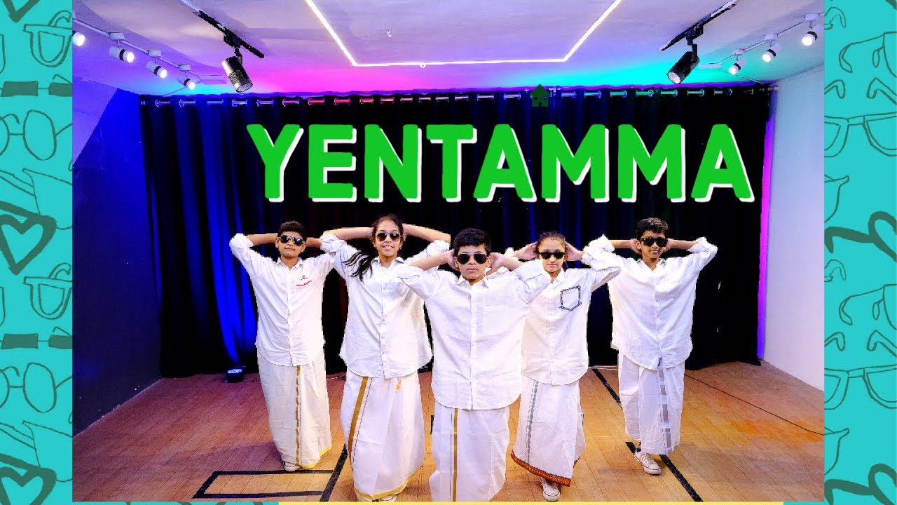 Yentamma - Kisi Ka Bhai Kisi Ki Jaan | Salman Khan|kids dance choreography|Lungi Uthake| nrityasaar|