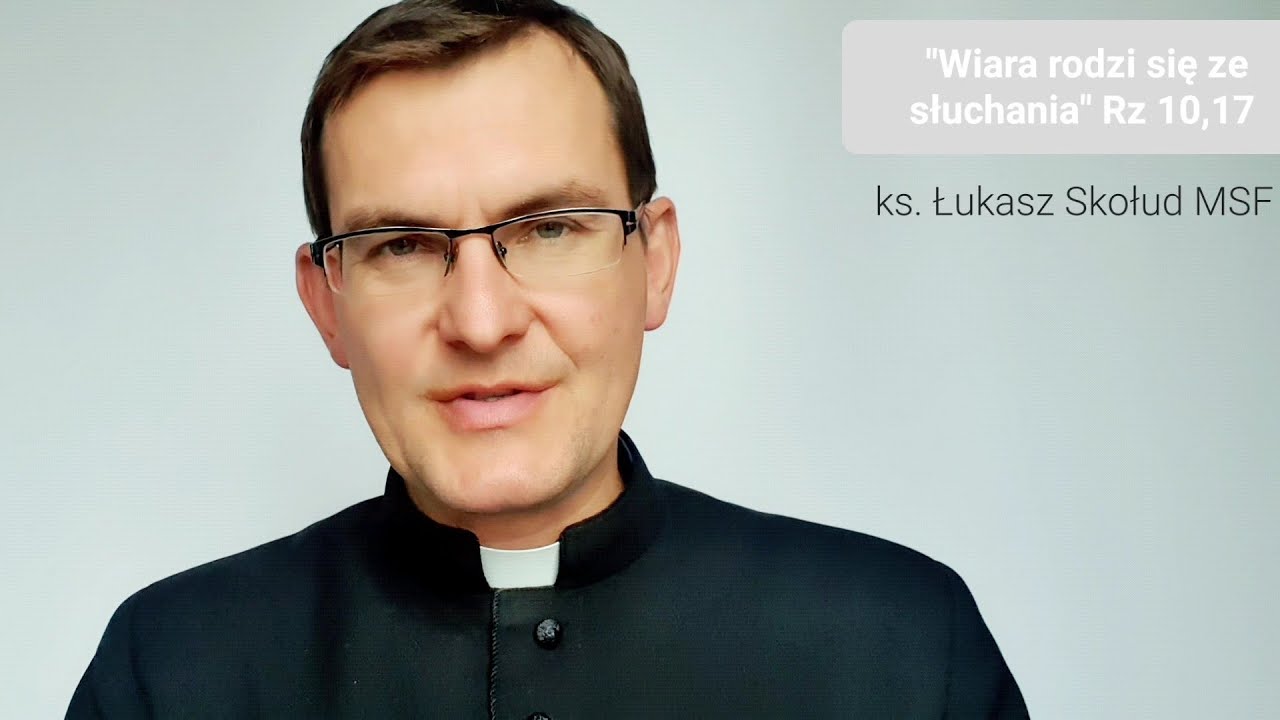Ewangelia na dziś | 17.11.22-czw (Łk 19, 41-44) ks. Łukasz Skołud MSF #wiararodzisięzesłuchania