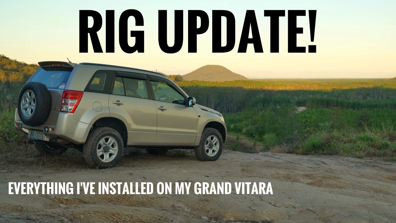 All of the parts/mods I've installed on my Suzuki Grand Vitara