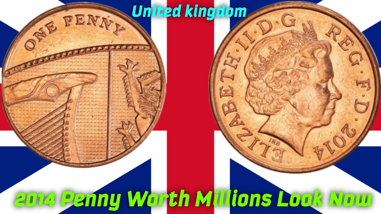 2014 Queen Elizabeth II Penny That Could Be Worth Millions