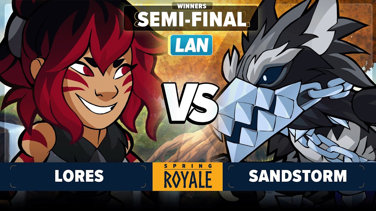 Lores vs Sandstorm - Winners Semi-Final - Spring Royale 2024 - LAN 1v1