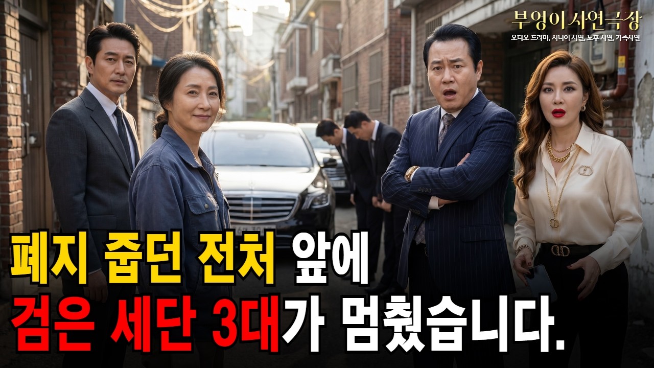 이혼 후 폐지 줍는 전처 구경하러 새 아내와 갔다가 경악했습니다.ㅣ노후사연ㅣ감동사연ㅣ사연라디오ㅣ오디오북