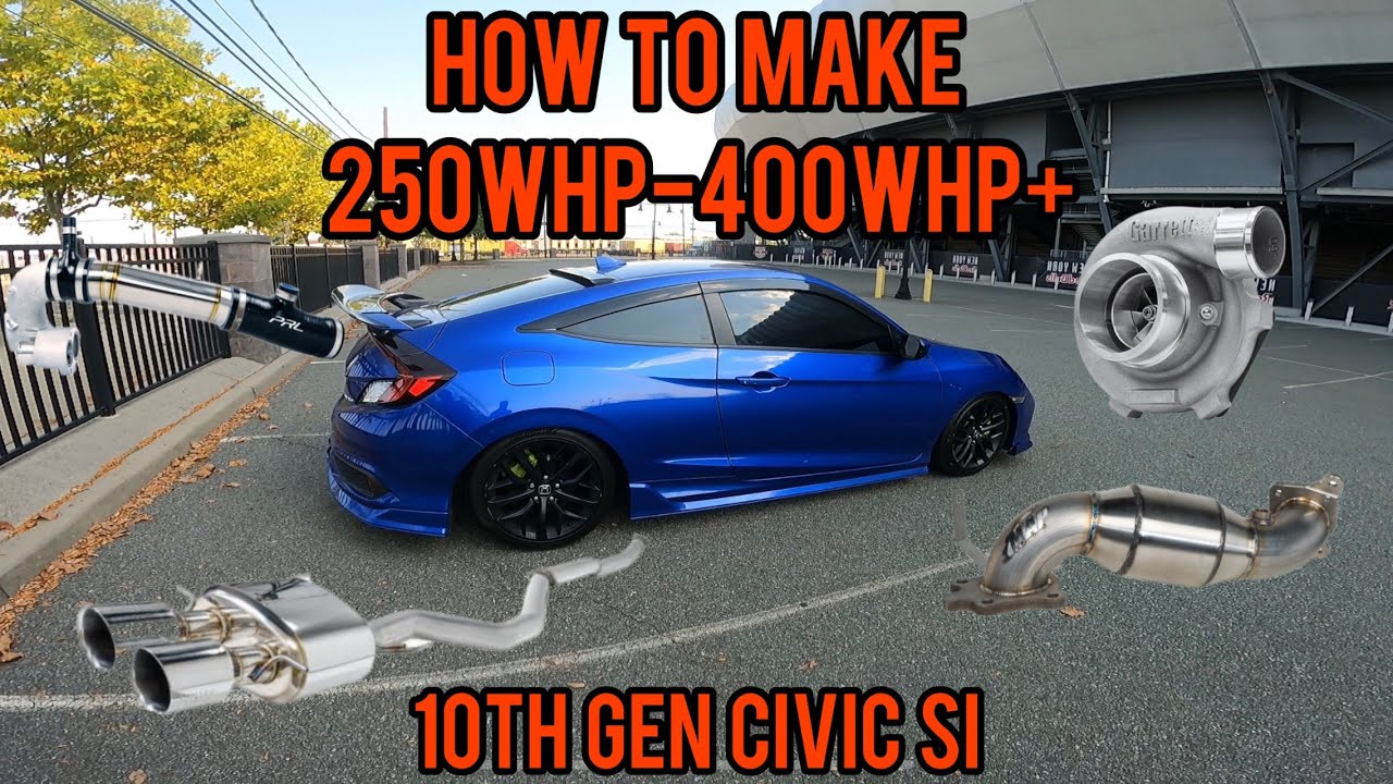 Everything you need to make power on your 10th gen Civic Si