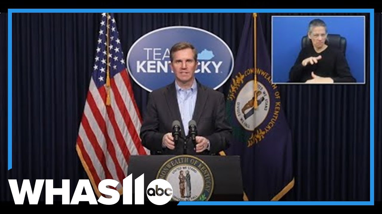 Gov. Andy Beshear provides weather updates as flooding impacts Kentucky