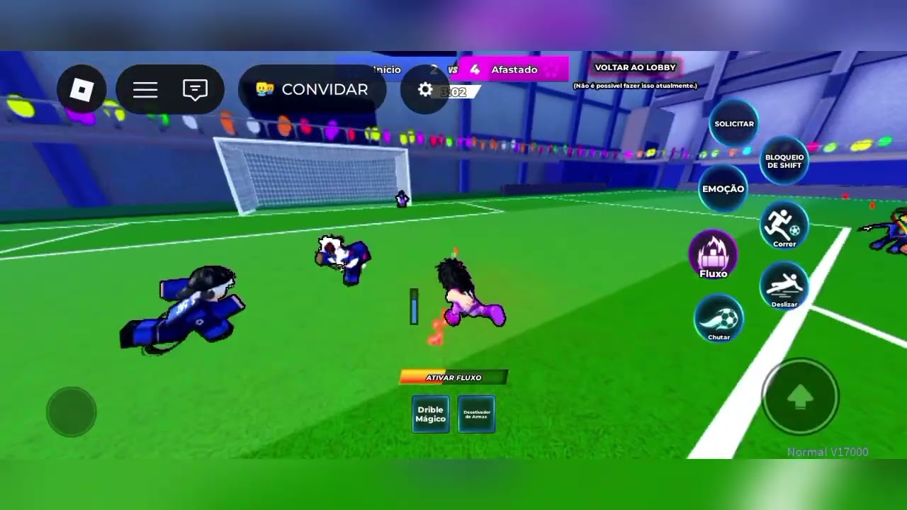 Tentado jogar Blue Lock só que tava difícil 💥⚽:Roblox:Blue Lock Rivals