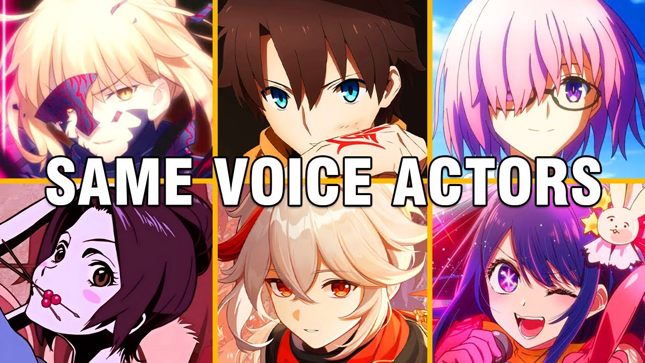 Fate Grand Order All Singularity F Characters Japanese Dub Voice Actors Seiyuu Same Anime Characters