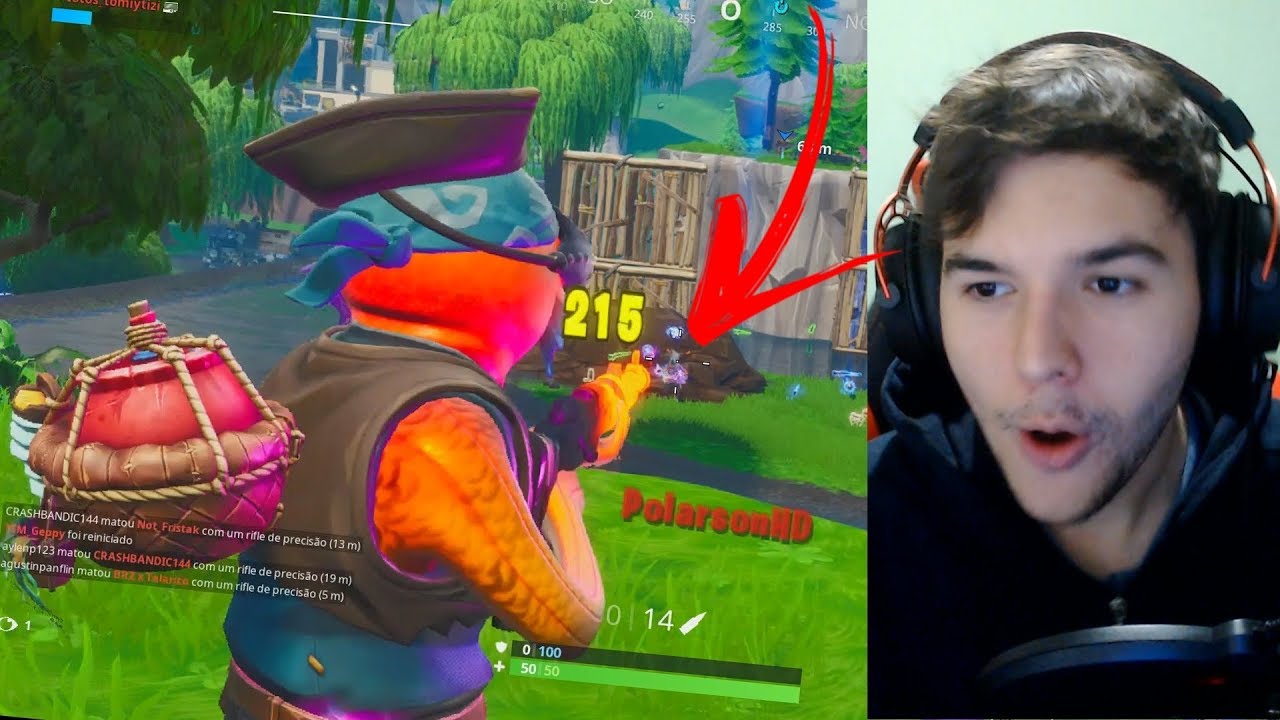 SNIPADAS INSANAS no Fortnite !!!
