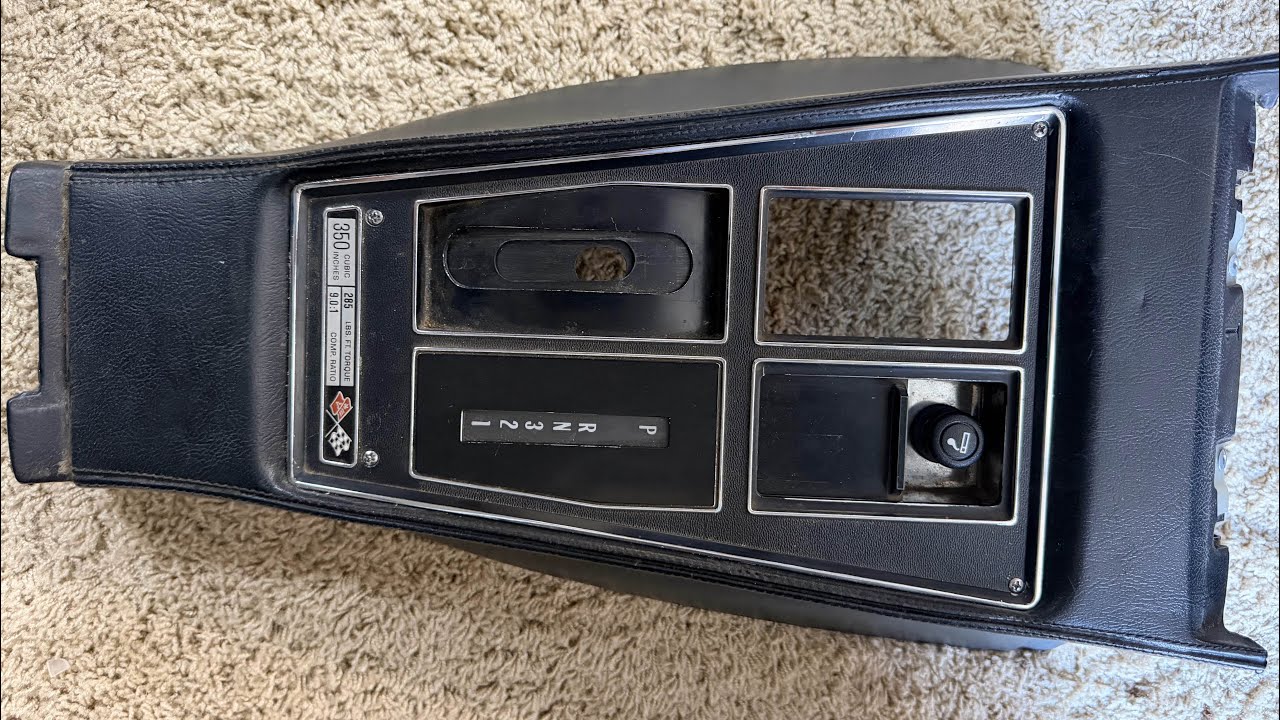 C3 Corvette Shifter Console Repair