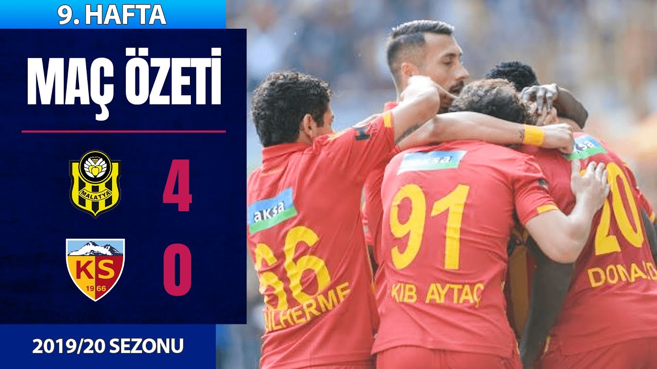 ÖZET: Yeni Malatyaspor 4-0 Kayserispor | 9. Hafta - 2019/20