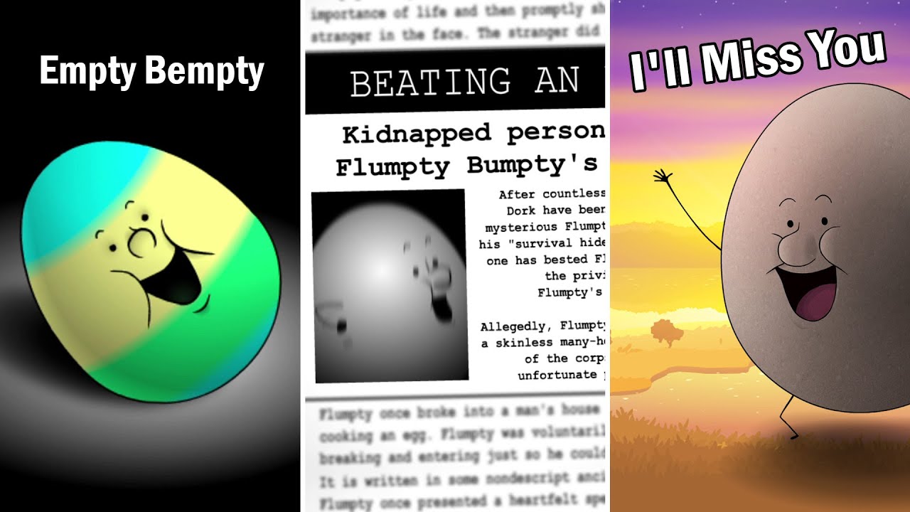 One Night at Flumpty's 1, 2, 3 - All Endings Cutscene