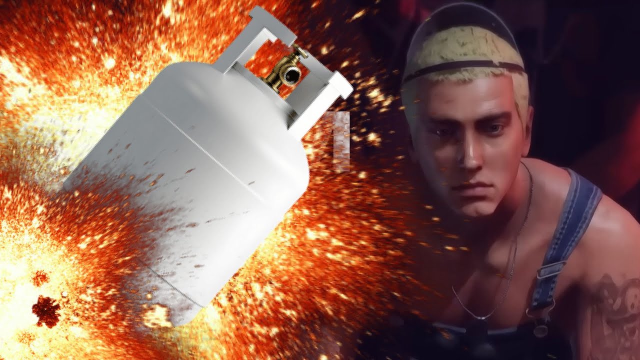 ELUSIVE TARGET SLIM SHADY MEETS THE FLYING PROPANE | SILENT ASSASSIN SUIT ONLY | HITMAN WOA 