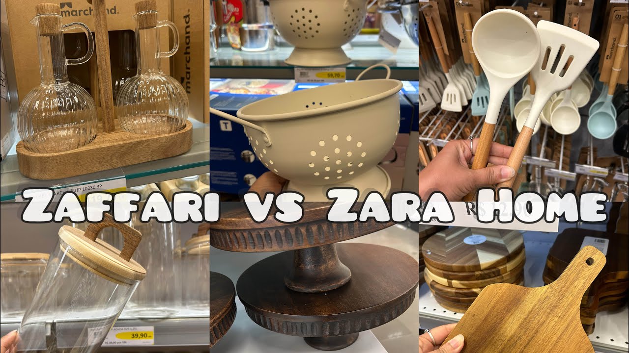 PRODUTOS DA ZARAHOME NO ZAFFARI POR 50% DE DESCONTOS .