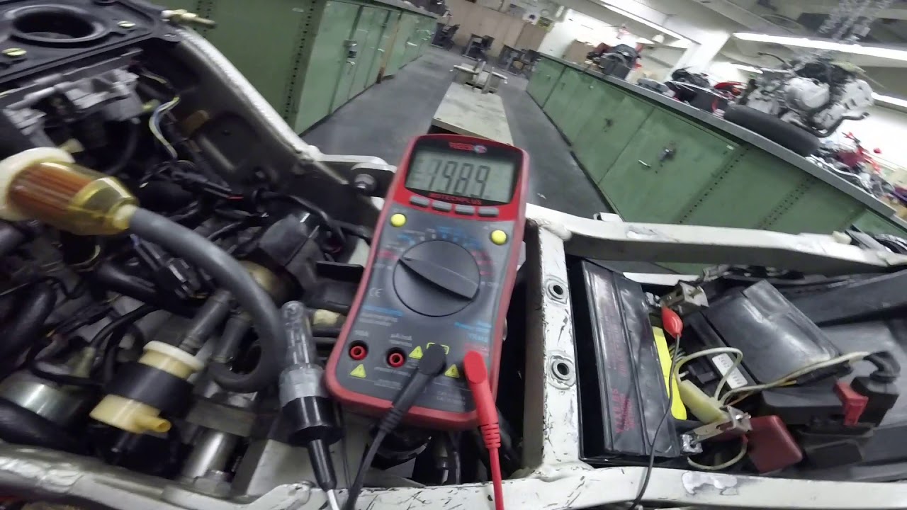 How to fix the ignition system on Kawasaki Ninja.