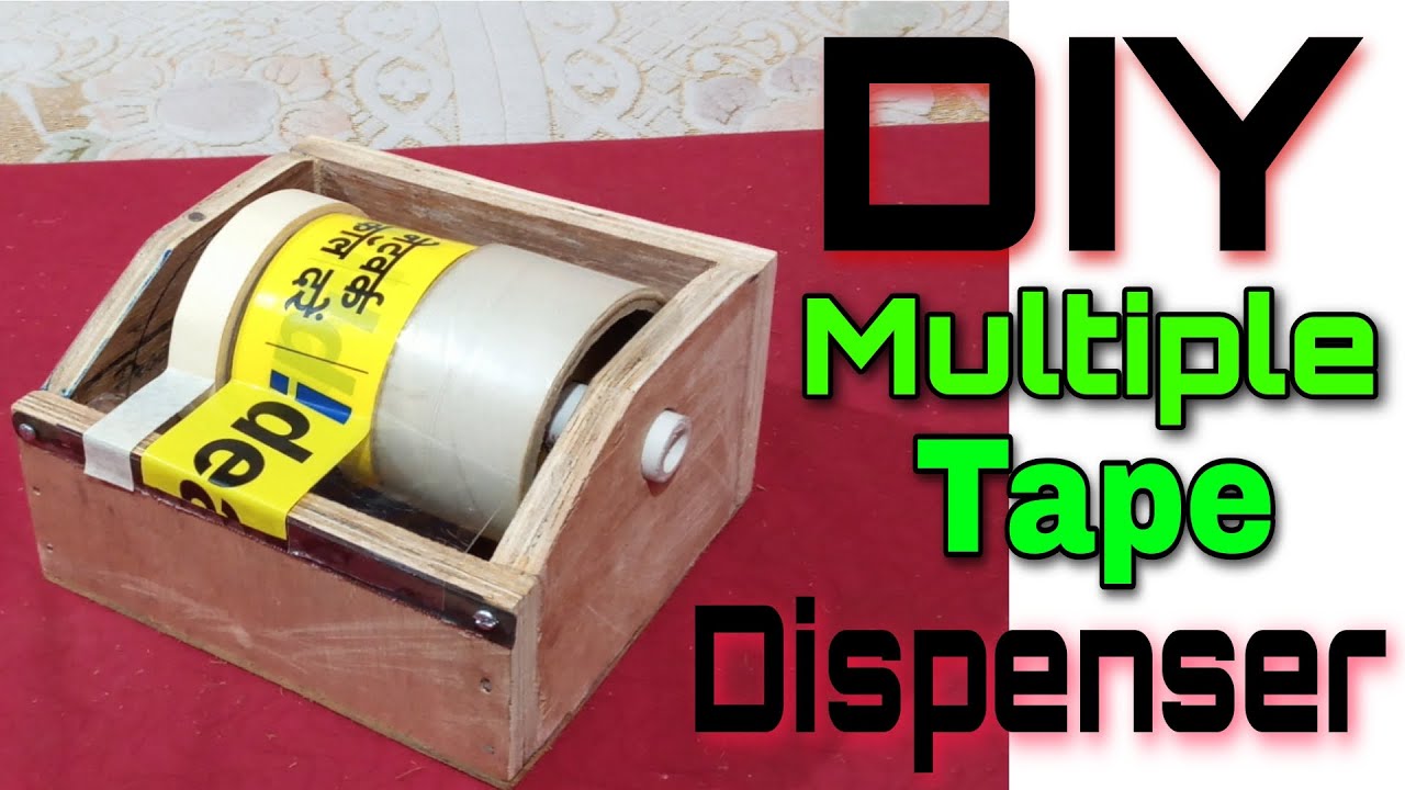Multiple Tape Dispenser | Tape Cutter | Making a Tape Dispenser at Home | Tape Dispenser