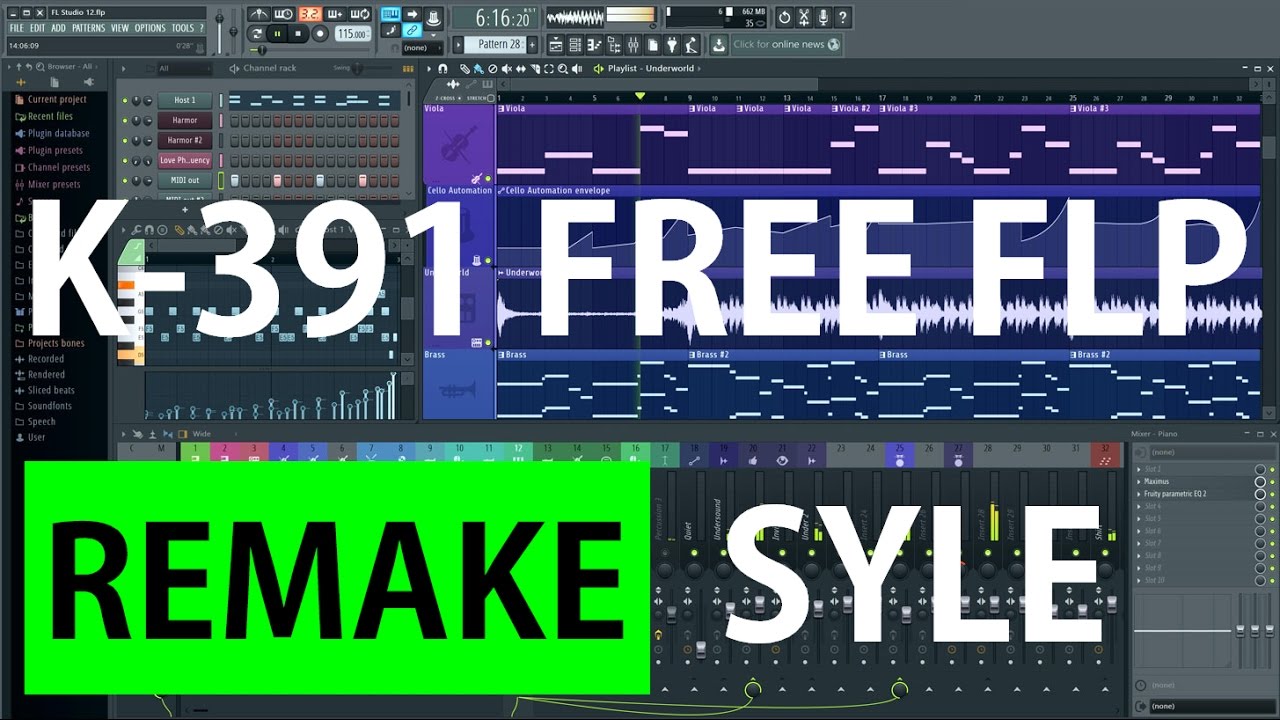 FREE FLP! [K-391 Style] -  [Remake]
