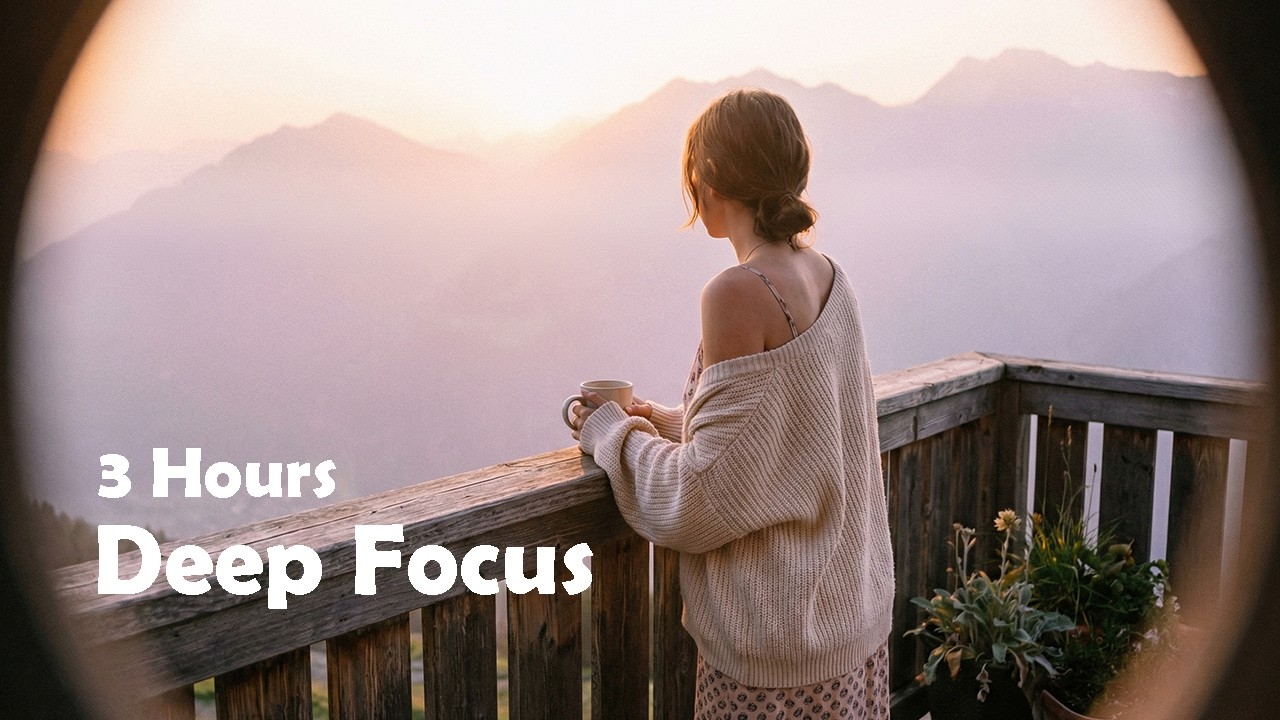 Study Piano Music . 3 Hour Deep Focus & Concentration
