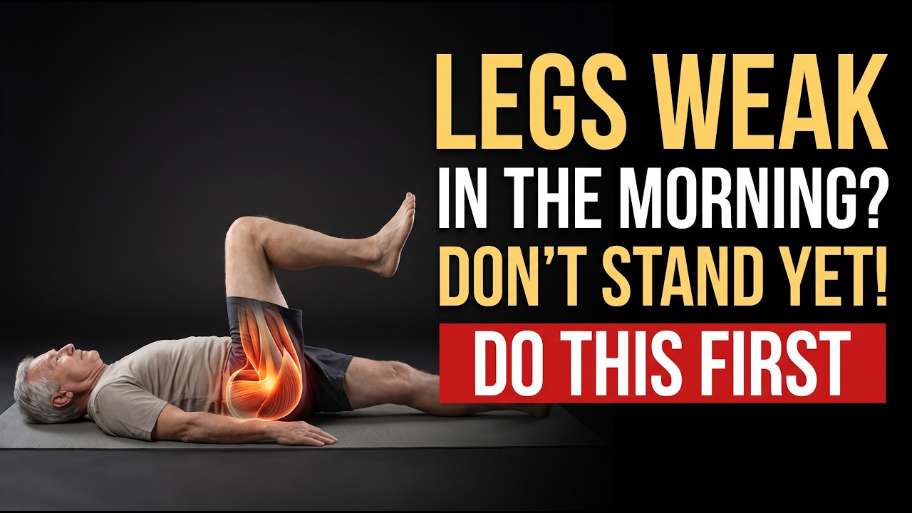 THIS Simple Bed Exercise Strengthens Your Legs Faster Than Walking | Senior Health