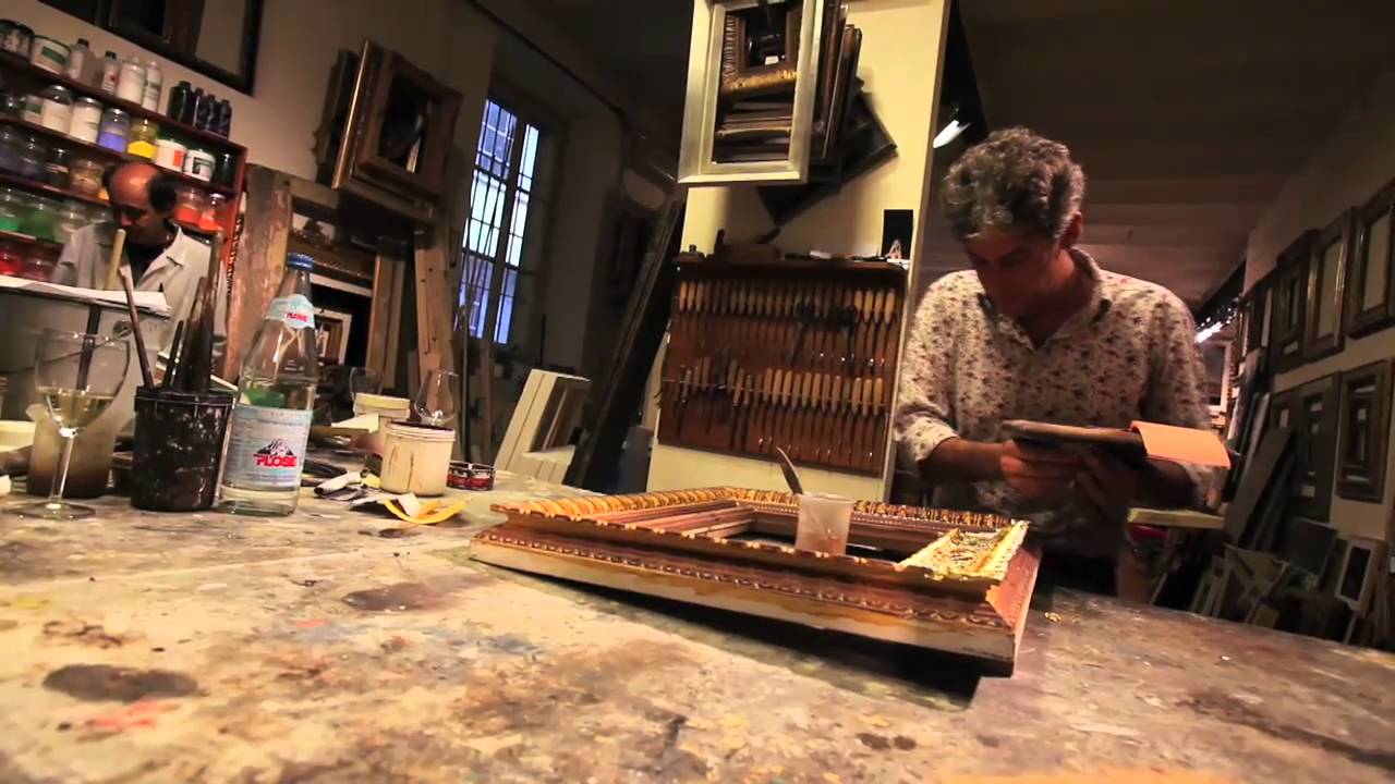 Realizzazione e lavorazione cornici Parte 2 - ITALCORNICI