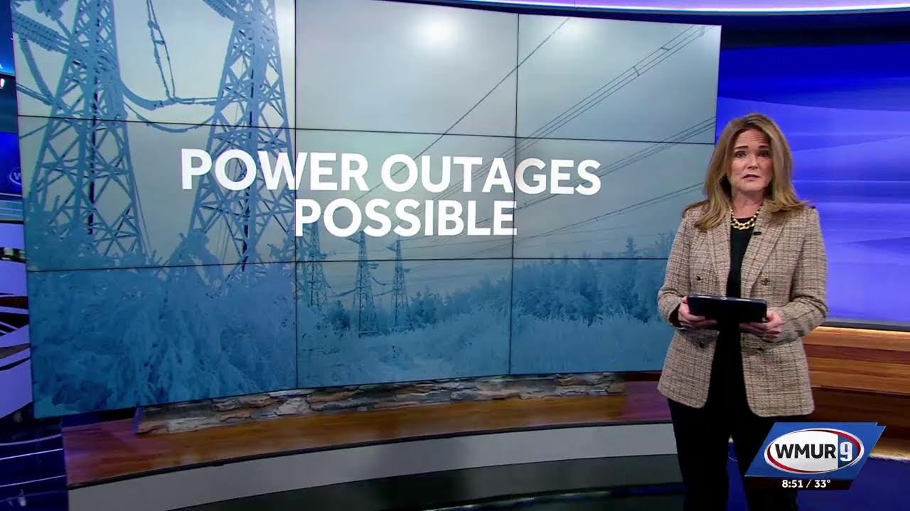News 9+: Storm system bringing freezing rain, some ice accumulation to NH
