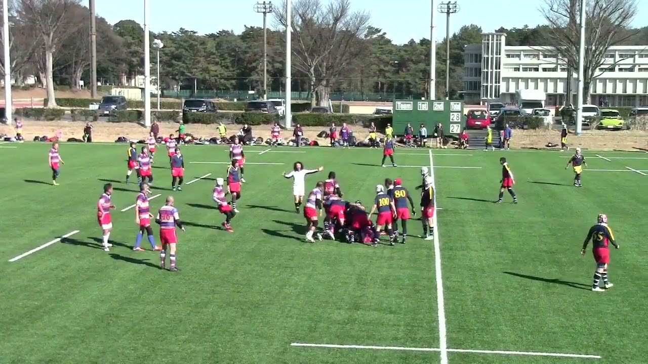 川越Fighters(赤）vs　タマスターズ（赤）　前半　2026/2/1　東洋大グランド