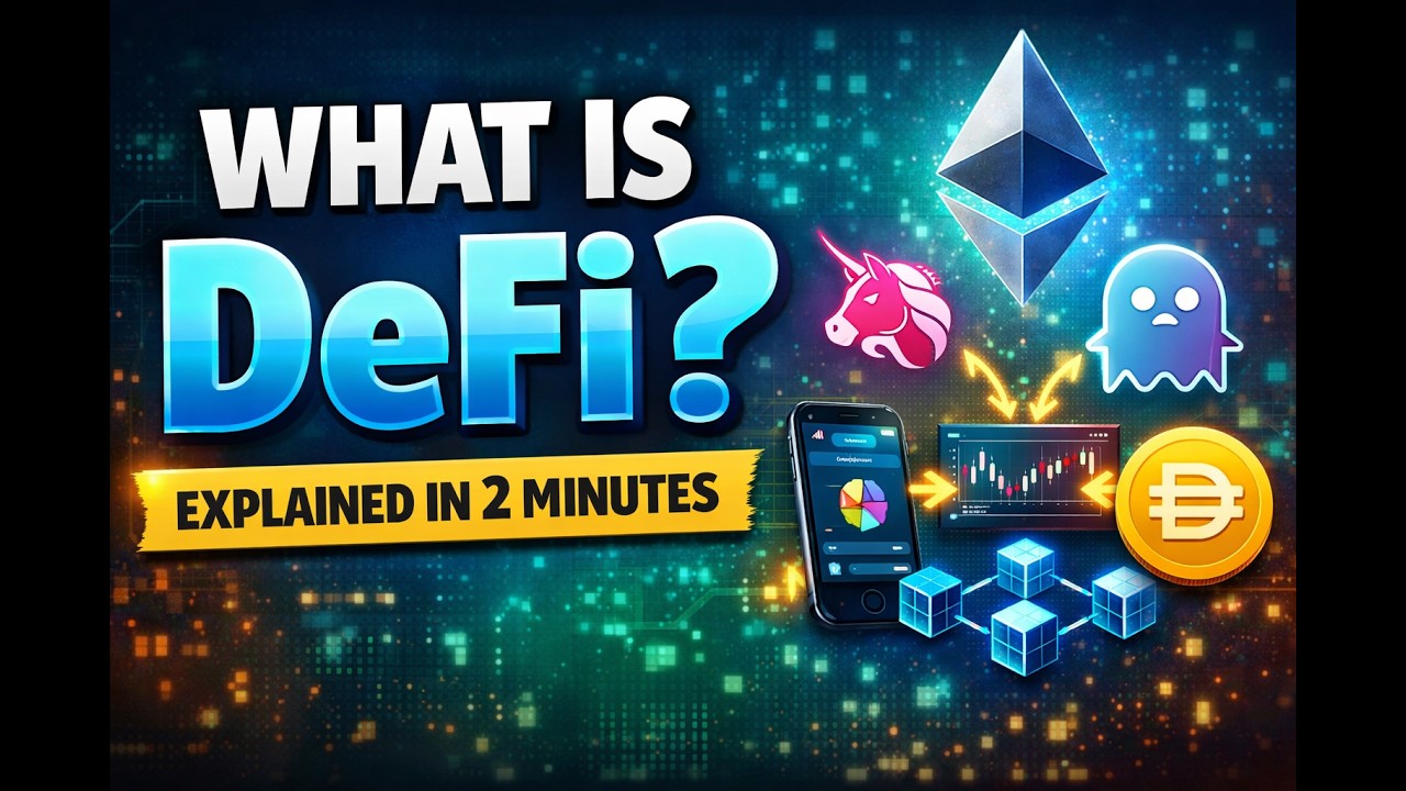 What is DeFi? | Decentralized Finance Explained in 2 Minutes