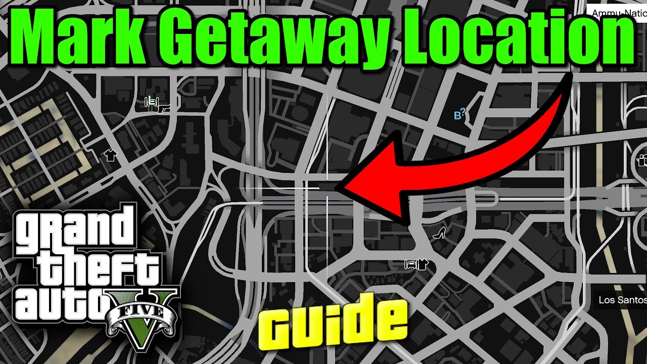 GTA 5 — Отметить местоположение автомобиля для побега
