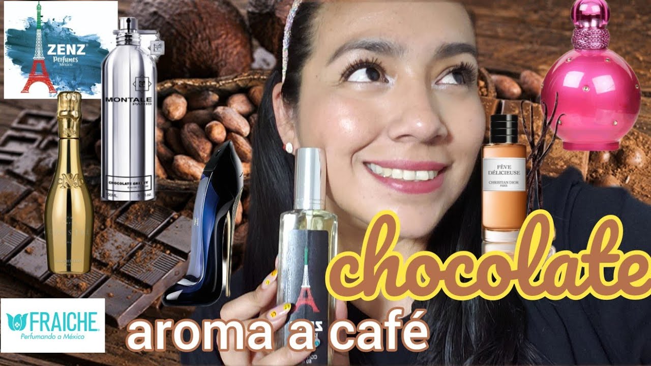 perfumes con aroma a café y chocolate 🍫  deliciosos  🥰 fraiche y zenz