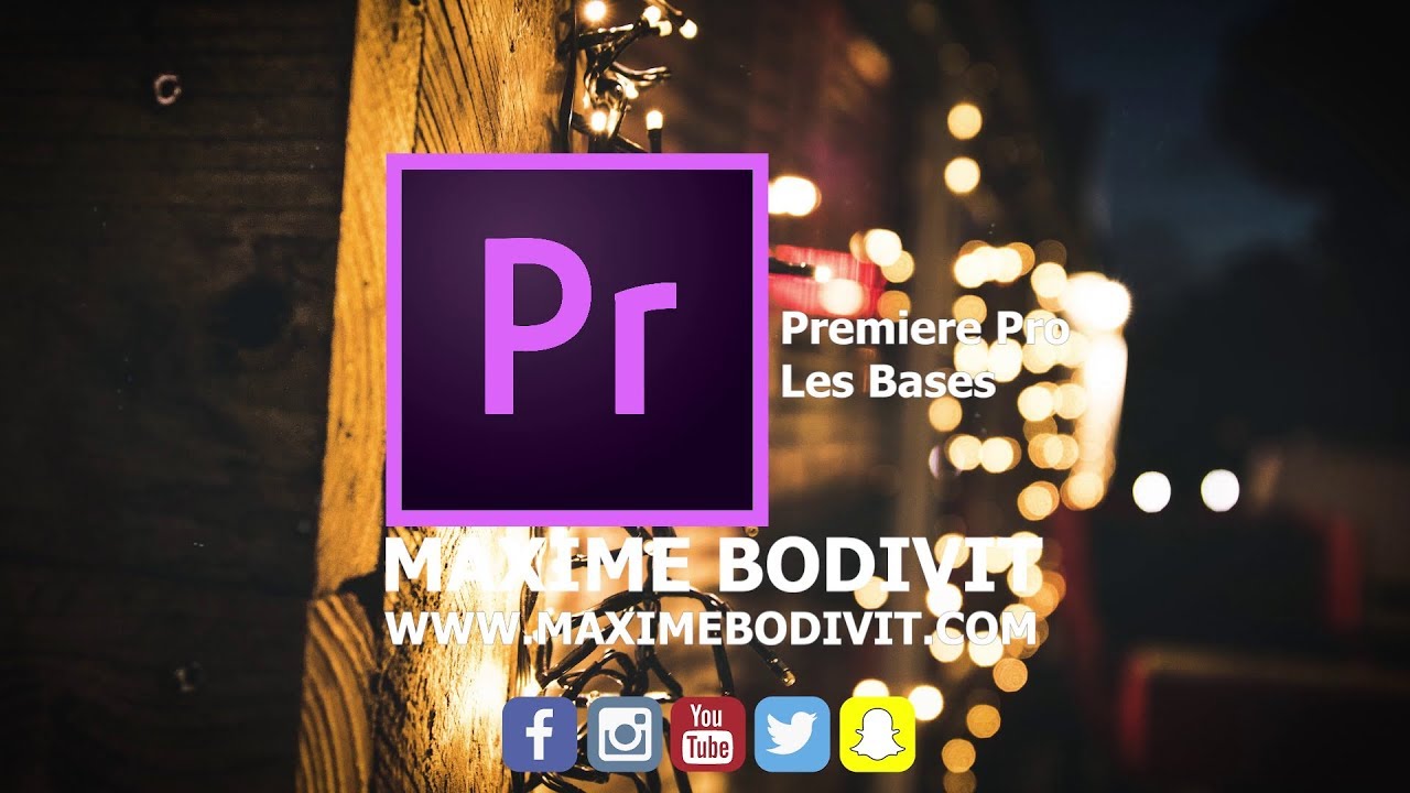 Tuto Premiere Pro CC 2018: Débutant Tutorial, Guide sur les Bases (Apprendre à éditer une Video)