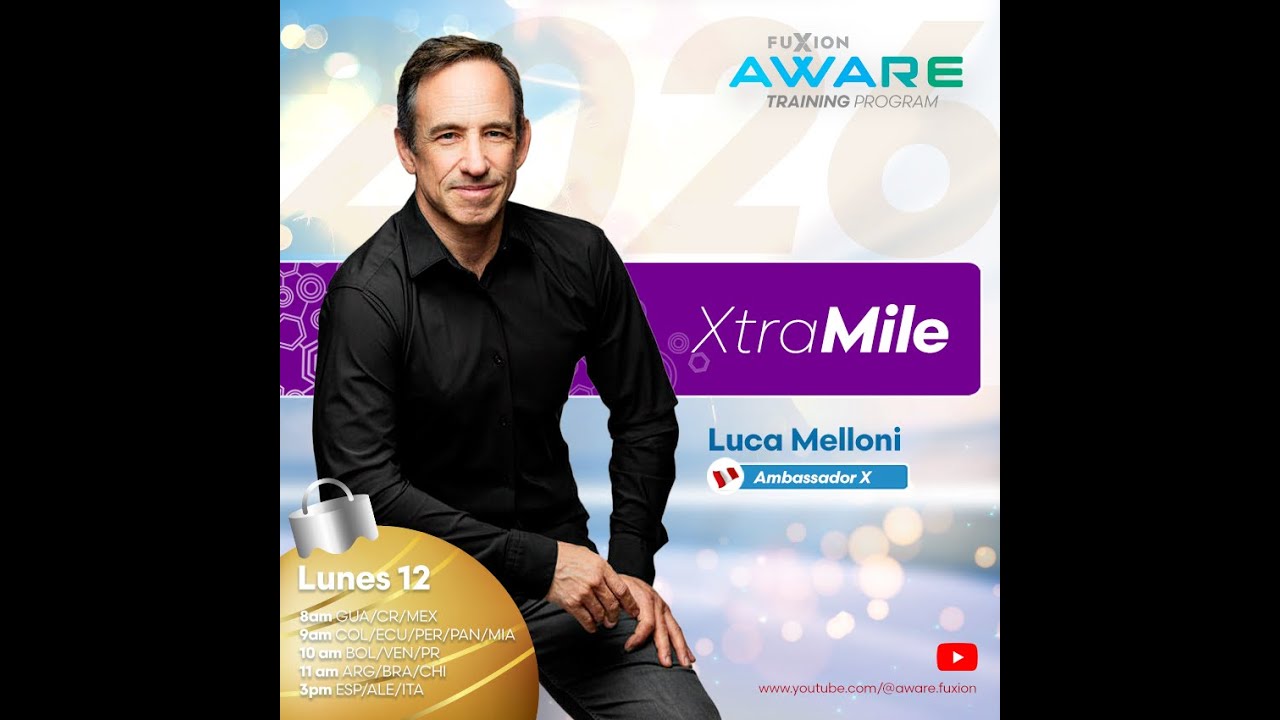 Xtra Mile con Luca Melloni, Ambassador X